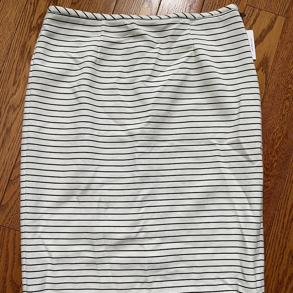 NWT Calvin Klein - Striped Pencil Skirt